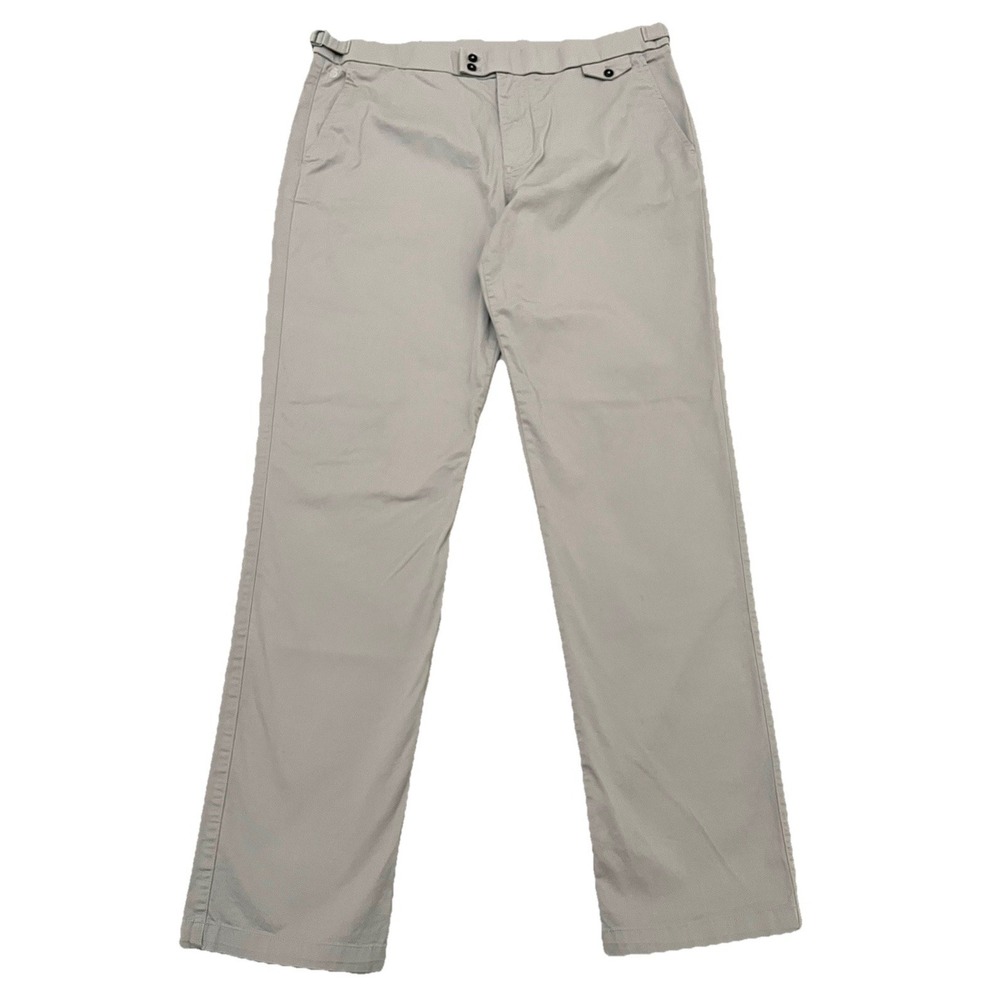Greyson Rumson Trouser Men's 36x32 Gray Golf Side Adjusters Stretch Performance